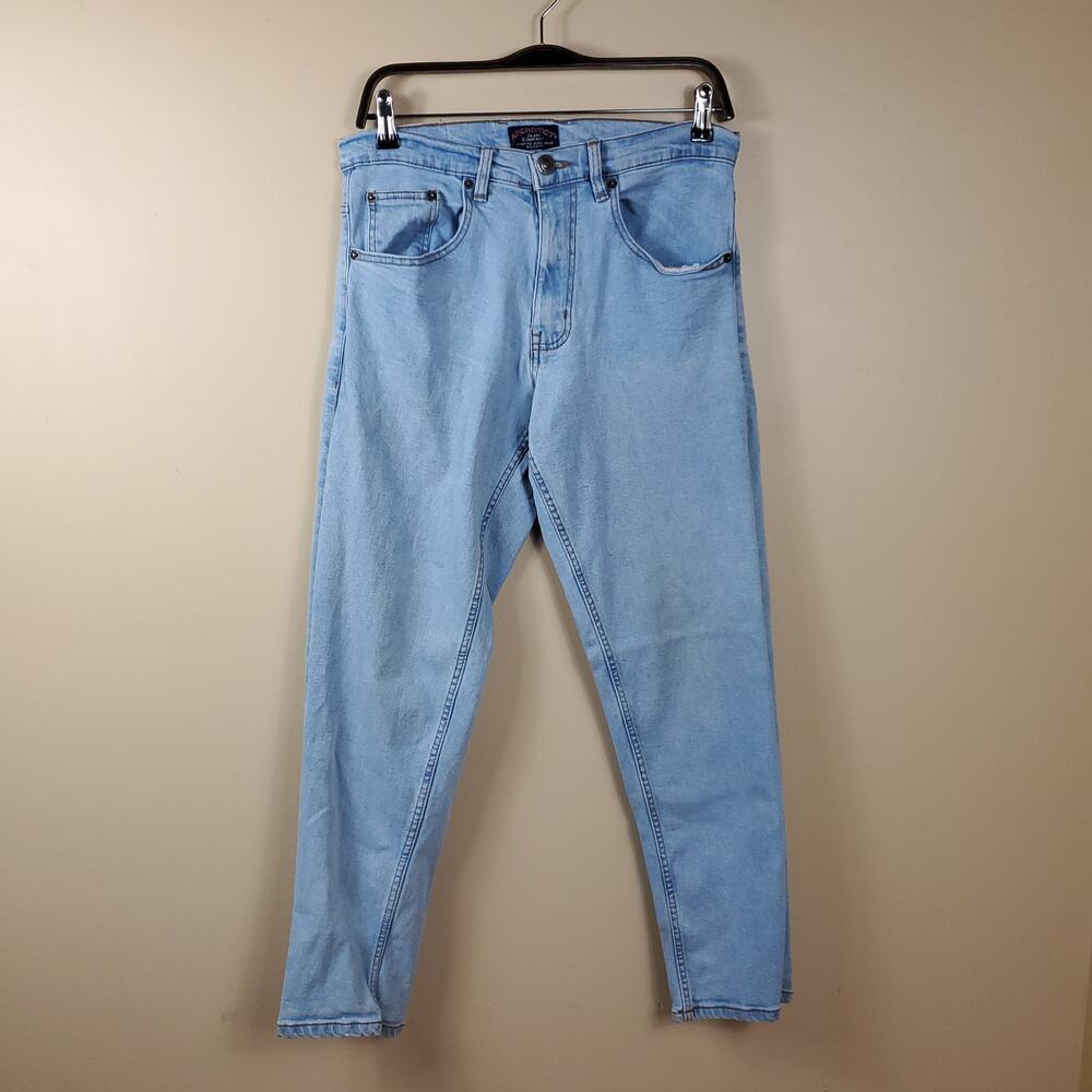 Architect Light Wash Relaxed Fit Straight-Leg Jeans Size 30x30